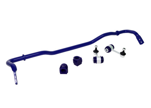 Superpro RC0126RZ-24 - 2022 Volkswagen Golf R 2-Position HD Adjustable 24mm Rear Sway Bar & End Link Kit
