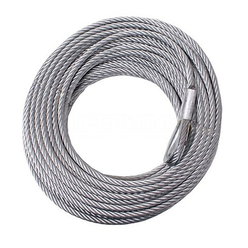 Superwinch 90-24563 - Wire Winch Rope 29/64in Dia x 85ft for Talon 14/18K Tiger Shark 18K