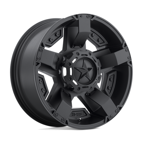 XD Wheels XD81121088724N - Xd811 Rockstar Ii 20X10 Matte Black W/ Accents