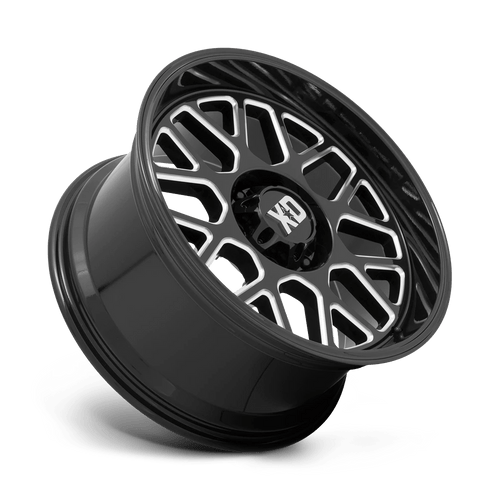 XD Wheels XD84922280344N - Xd849 Grenade Ii 22X12 Gloss Black Milled