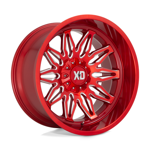 XD Wheels XD85921035918N - Xd859 Gunner 20X10 Candy Red Milled