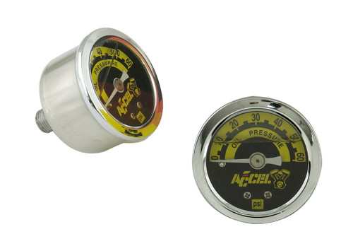 ACCEL 7121A - Motorcycle Oil Pressure Gauge
