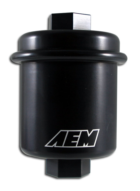 AEM 25-200BK - 94-01 Acura Integra / 94-97 Honda Accord / 96-00 Civic / 97-01 Prelude Black Fuel Filter Kit