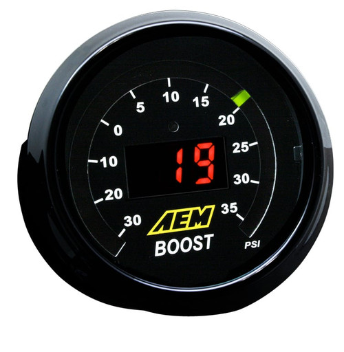 AEM 30-4406 - 52mm Boost Digital Gauge -30-35psi