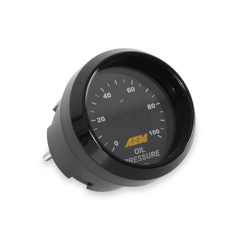 AEM 30-4401 - 52mm Pressure (Oil or Fuel) Digital Gauge