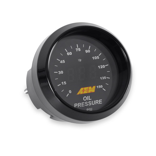AEM 30-4407 - 52mm Oil Pressure 150psi Digital Gauge