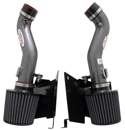 AEM Induction 21-677C - AEM 07 350z Silver Dual Inlet Cold Air Intakes w/ Heat Sheilds