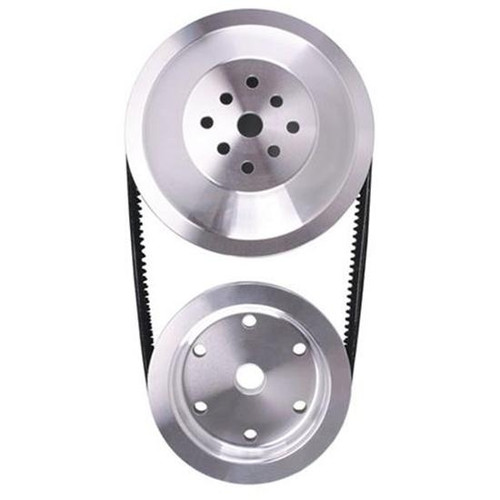 Afco Racing Products 80061 - Pulley Kit 20% Red. SBC Long Water Pump