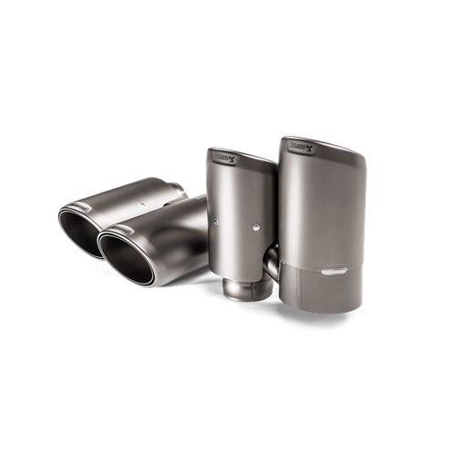 Akrapovic TP-T/S/23 - 2018+ Porsche Cayenne V6 (536) Tail Pipe Set (Titanium)