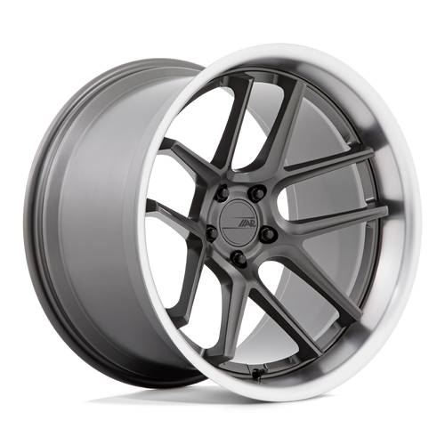American Racing Wheels AR942AD20121506 - Ar942 Bishop 20X12 Matte Gunmetal With Machined Lip