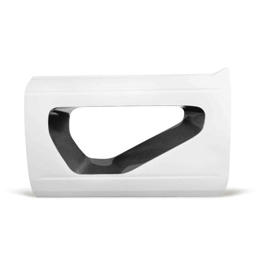 Anderson Composites AC-DD21FDBR2D-HA-PC - 21-22 Ford Bronco 2DR Fiberglass Doors (Pair) w/ CF Inserts - Off Road