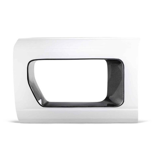 Anderson Composites AC-DD21FDBR4D-HA-F-PC - 21-22 Ford Bronco 4DR Fiberglass Front Doors (Pair) w/ CF Inserts - Off Road