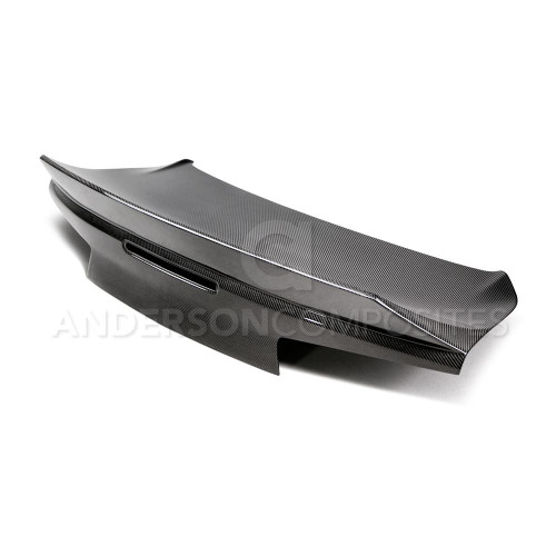 Anderson Composites AC-TL16CHCAM-ST-DS - 2016+ Chevy Camaro Carbon Fiber Double Sided Deck Lid w/ Integrated Spoiler