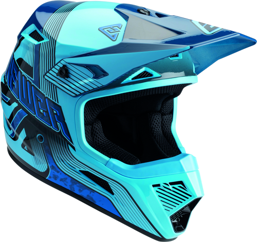 Answer 447766 - AR1 Vendetta Helmet Blue/Dark Blue Youth - Small