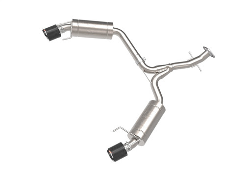 aFe Power 49-36055-C - POWER Takeda 06-13 Lexus IS250/IS350 SS Axle-Back Exhaust w/ Carbon Tips