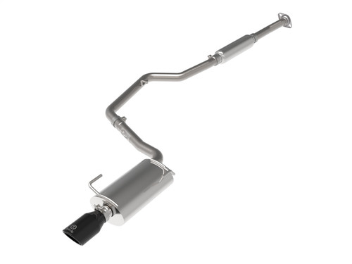 aFe Power 49-36052-B - POWER Takeda 12-16 Subaru Impreza 2.0L 2.5in 304SS CB Exhaust w/ Black Tips