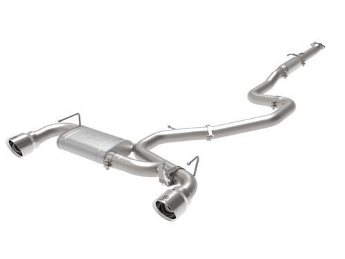 aFe Power 49-37008-P - Power Cat Back Exhaust - 19-20 Hyundai Veloster N L4-2.0L (t) w/ Polished Tips