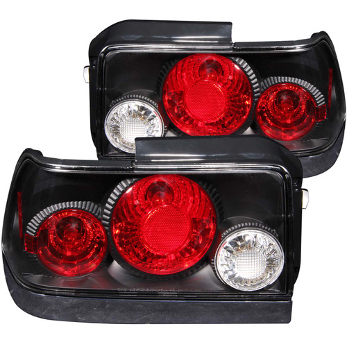 Anzo 221113 - 1993-1997 Toyota Corolla Taillights Black