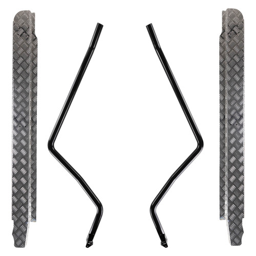 ARB 4412470 - Deluxe Side Rail & Step 12On 47.6mm