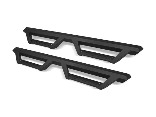 Armordillo USA 7169357 - 1999-2016 Ford F-250/F-350/F-450 Supercrew AR Drop Step Matte Black Side Step Bars - Drop Step