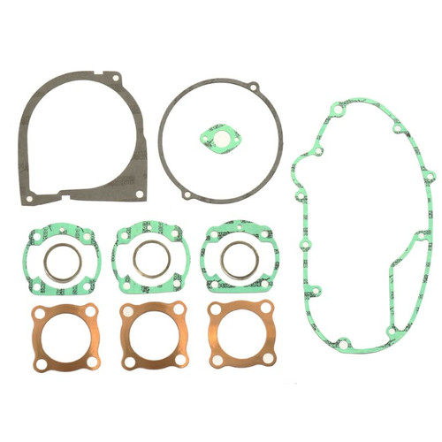Athena P400250850060 - Kawasaki 400cc 2T 3CIL S3 KH400 Complete Gasket Kit (w/o Oil Seals)