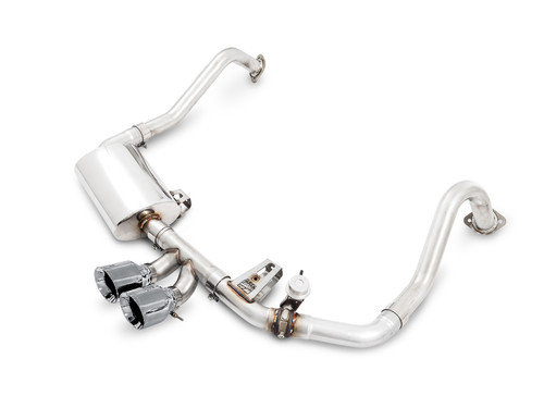 AWE 3025-32020 - Porsche 718 Boxster / Cayman SwitchPath Exhaust (PSE Only) - Chrome Silver Tips