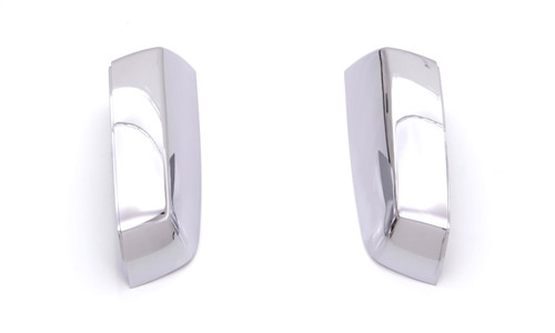 Auto Ventshade (AVS) 687686 - 14-18 Chevy Silverado 1500 Upper Mirror Covers 2pc - Chrome