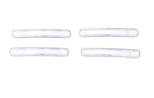 Auto Ventshade (AVS) 685406 - Auto Ventshade  Chrome Door Lever Covers (Handle Only), 4-Door Set for 1999-2006 Silverado/Sierra 1500, Suburban, Tahoe, Yukon, 1999-2006 Silverado/Sierra 2500/3500, 2002-2006 Avalanche