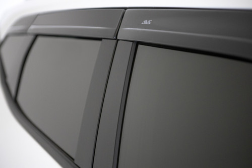 Auto Ventshade (AVS) 772020 - 07-18 Jeep Wrangler (2 Door Only) Ventvisor Low Profile Window Deflectors 2pc - Matte Black