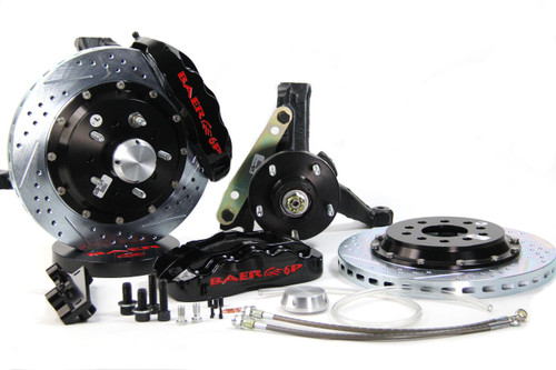 Baer Brakes 4301415B - Brake System 13 Inch Front Pro+ Black 94-96 GM B Body