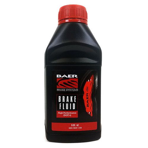 Baer Brakes 6110027 - Brake Fluid, Baer DOT4 Performance Brake fluid, Baer DOT4 600F+ Street/Race Fluid,. 500 ML, 16.9 oz bottle, single