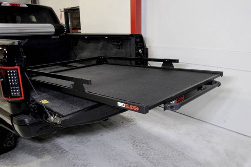 Bedslide 20-9548-HDB - Heavy Duty 95 Inch X 48 Inch Black 8 Foot Longbed Chevy/Dodge/Ford/Nissan/Toyota