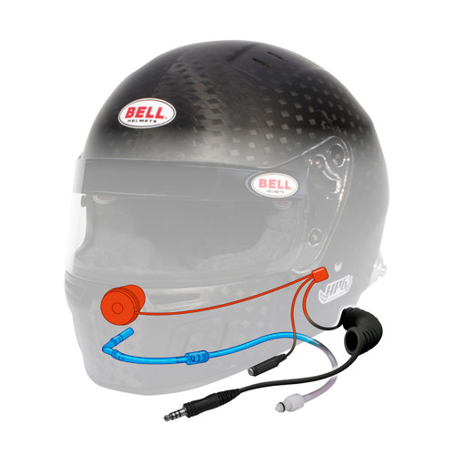 Bell Helmets 1140101 - Bell HP6 RD-4C Carbon FIA8860-2018 (HANS) - Size 54