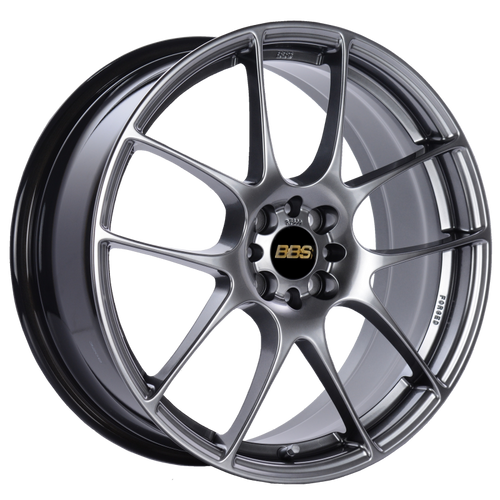 BBS RF509DBK - RF 18x7.5 4x100 ET48 Diamond Black Wheel -70mm PFS/Clip Required