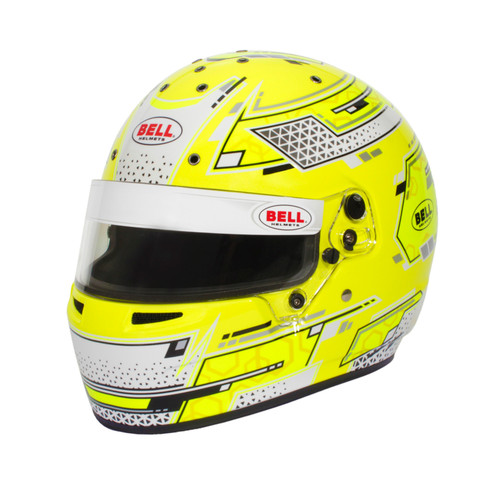 Bell Helmets 1310A94 - Bell RS7-K K2020 V15 BRUSA HELMET - Size 61 (Yellow)