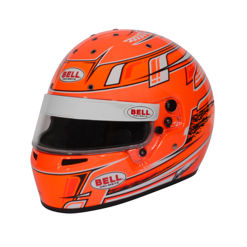 Bell Helmets 1311124 - Bell KC7 CMR Champion 7 1/8 CMR2016 Brus Helmet - Size 57 (Orange)