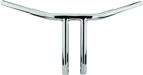 Bikers Choice 402254 - Throttle By Wire Chrome 10 Inch Straight Tbar Handlebar Custom