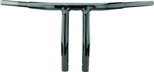 Bikers Choice 402249 - Throttle By Wire Black 10 Inch Pullback 1.25 Inch Fat Riser Tbar Custom