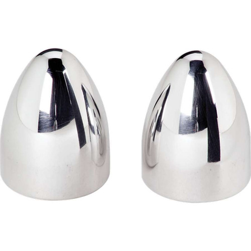 Billet Specialties 248810 - Bullet Style Wiper Post Covers For Post