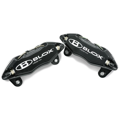 BLOX Racing BXBS-10100 - Racing Forged 4 Piston Calipers - Pair (Fits Honda/Acura 262mm Rotors)