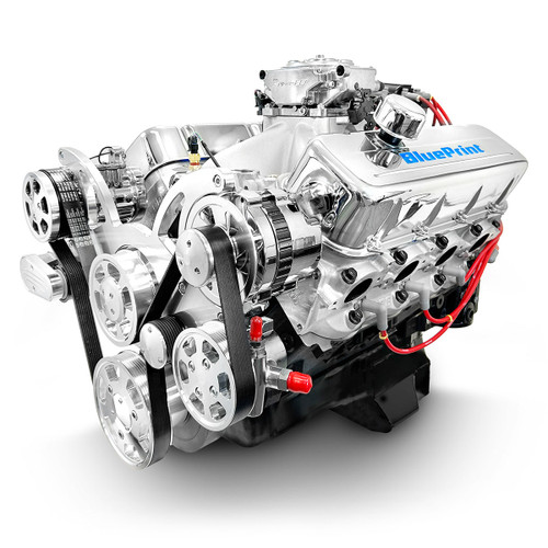 Blueprint Engines BP454CTFK - Cruiser 454, EFI, Deluxe Dressed Longblock with Pulley Kit