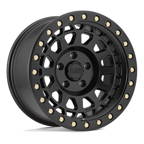 Black Rhino Wheels 1895PRM008170M25 - Primm 18X9.5 Matte Black With Brass Bolts