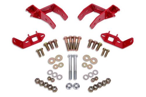 BMR CCK461R - 78-87 G-Body Coilover Conversion Kit Rear Non-adj Shock Mount w/o CAB - Red