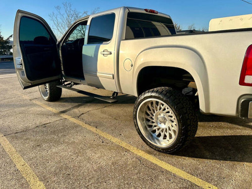 Body Armor 4x4 GM-4500 - 14-18 GM Silverado/Sierra 1500/2500/3500 (Gas Only) E-Power Board Steps - Black