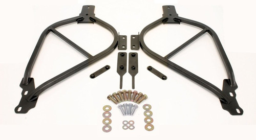 BMR SFC013H - 14-17 Chevy SS Bolt-On Subframe Connectors - Black Hammertone