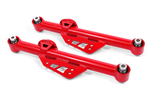 BMR TCA017R - 99-04 Mustang Non-Adj. Lower Control Arms w/ Spherical Bearings - Red
