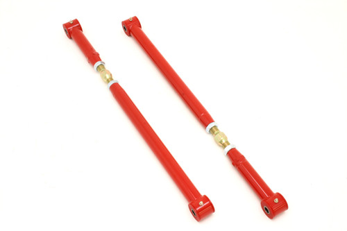 BMR TCA013R - 96-06 W-Body Rear Rearward Mount Adj. Lateral Arms - Red