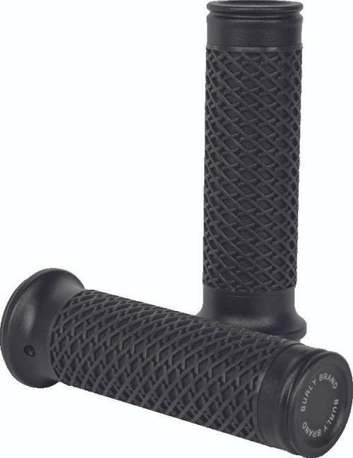 Burly Brand B16-1001B - Slash Cut Grip Set