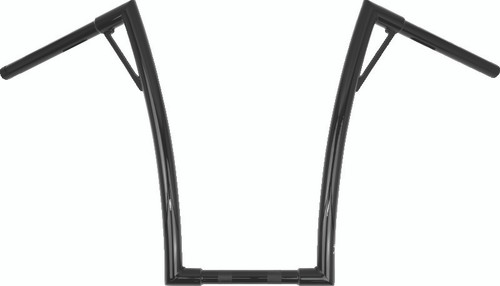 Burly Brand B12-7011B - Louie Bar 19in - Gloss Black