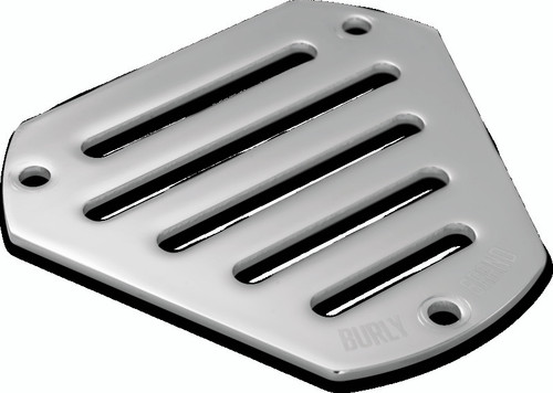 Burly Brand 0206-0179-CH - Hex Faceplate Slotted - Chrome